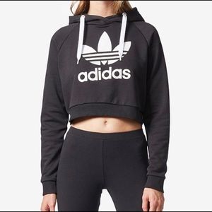Adidas cropped sweatshirt